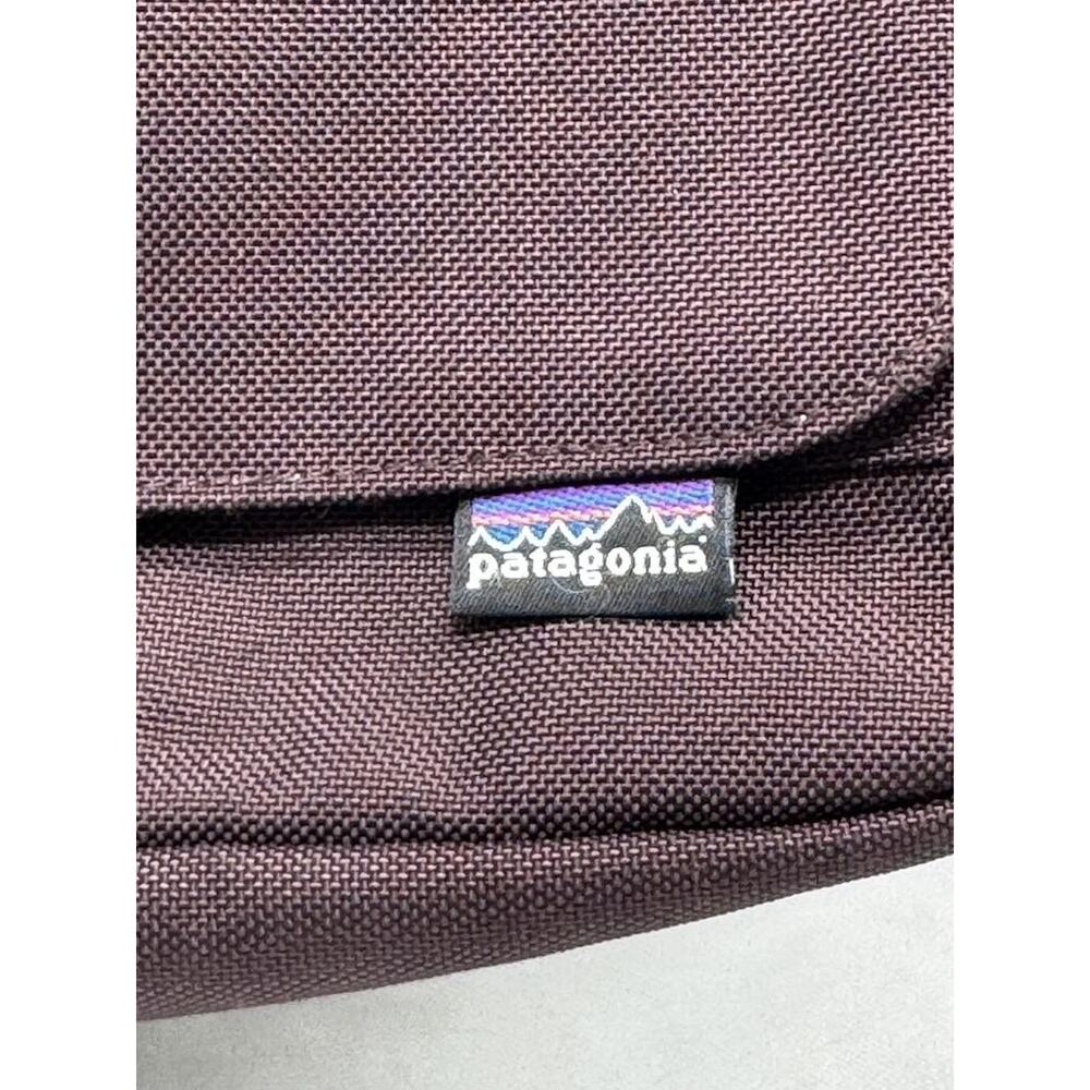 Patagonia Messenger Bag Medium Brown Crossbody Shoulder Pocket Casual Travel - Picture 2 of 9